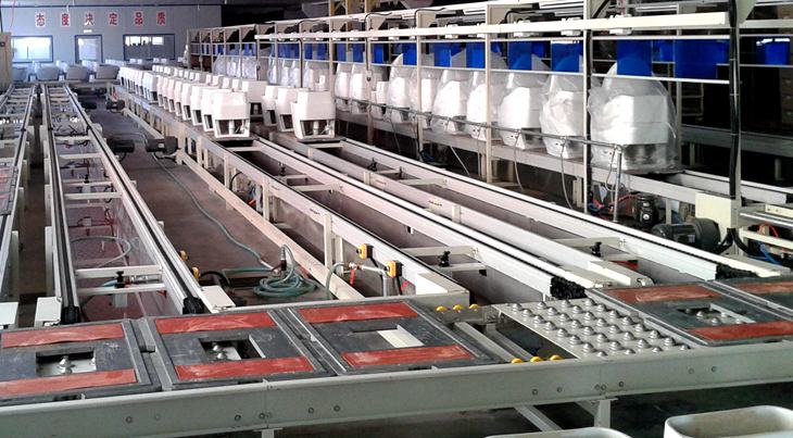 智能馬桶生產線